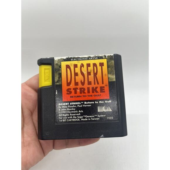 Desert Strike: Return to the Gulf (Sega Genesis, 1992) Cleaned Tested -FAST SHIP - Picture 6 of 7
